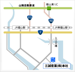 アクセスマップ・本社・本社工場