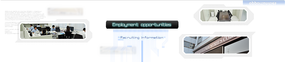 Employment opportunities